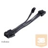 ADA Akasa 8-Pin to 8+4 pin adapter 15 cm - AK-CBPW22-15