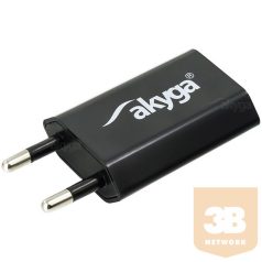   AKY AK-CH-03BK Akyga USB charger AK-CH-03BK 240V 1000mA 1xUSB black