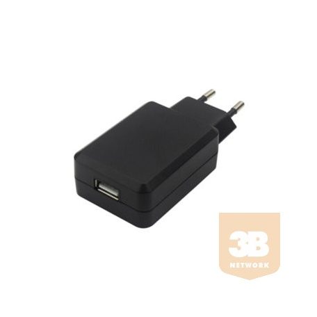 Akyga USB charger AK-CH-06 240V 2.1A 1xUSB black