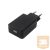 Akyga USB charger AK-CH-06 240V 2.1A 1xUSB black