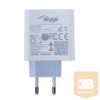 CHG Akyga AK-CH-14 USB-A + USB-CPD 5-20V / max. 3A 45W QuickCharge 3.0 hálózati töltő