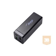   AKYGA USB Power Adapter Charge Brick AK-CH-17 65W 2x USB-A + 2x USB-C QC4+ PD 5-20V / 1.5-3.25A