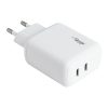 CHG Akyga AK-CH-19 2x USB-C PD 5-12V / max. 3A 40W Quick Charge 3.0 gyorstöltő