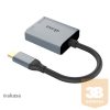 USB Akasa - USB 3.2 Type-C - 2 portos kártyaolvasó - AK-CR-10BK - Fekete