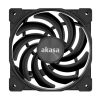 FAN Akasa - Case Fan - 12cm - Alucia XS12 Black - AK-FN122-BK