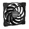 FAN Akasa - Case Fan - 12cm - Alucia XS12 Black - AK-FN122-BK