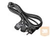 AKY AK-PC-04A Akyga PC Power Cable Y-alakú splitter AK-PC-04A CEE 7/7 2xC13 250V/50Hz 1.8m