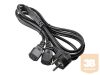 AKY AK-PC-04A Akyga PC Power Cable Y-alakú splitter AK-PC-04A CEE 7/7 2xC13 250V/50Hz 1.8m