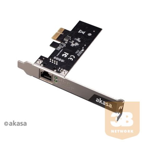 ADA Akasa - 2.5 Gigabit PCIe Network Card   - AK-PCCE25-01
