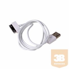   Akyga Cable USB AK-USB-08 USB A (m) / Apple 30 pin (m) ver. 2.0 1.0m