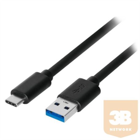 AKYGA kábel USB Összekötő TypeC 3.1, 0,5m, Male/Male