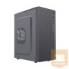 AKYGA Ház AK36BK Micro ATX Fekete, USB2.0+USB3.0