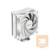 DeepCool CPU Cooler - AK400 WH (29 dB; max, 112,93 m3/h; 4pin csatlakozó, 4 db heatpipe, 12cm, PWM, fehér)