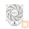 DeepCool CPU Cooler - AK400 WH (29 dB; max, 112,93 m3/h; 4pin csatlakozó, 4 db heatpipe, 12cm, PWM, fehér)