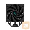 DeepCool CPU Cooler - AK400 ZERO DARK (29 dB; max, 112,93 m3/h; 4pin csatlakozó, 4 db heatpipe, 12cm, PWM)