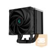 DeepCool CPU Cooler - AK500 ZERO DARK (31,5 dB; max, 88,75 m3/h; 4pin csatlakozó, 5 db heatpipe, 12cm, PWM)