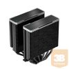 DeepCool CPU Cooler - AK620 ZERO DARK (28 dB; max, 117,21 m3/h; 4pin csatlakozó, 6 db heatpipe, 2x12cm, PWM)