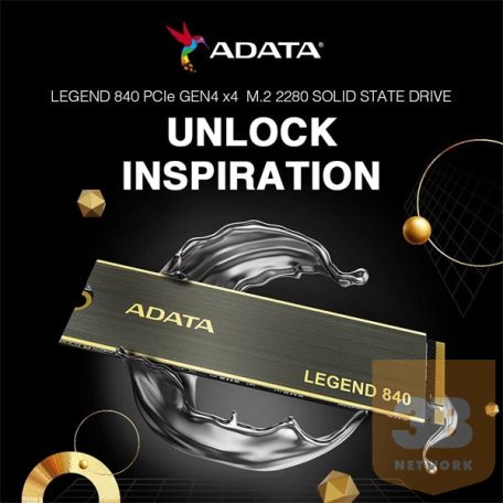 ADATA SSD M.2 2280 NVMe Gen4x4 1TB LEGEND 840