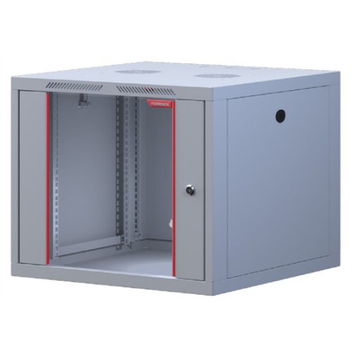 FORMRACK 7U Alfaline 555x560 19" fali rack szekrény - RAL7035 szürke