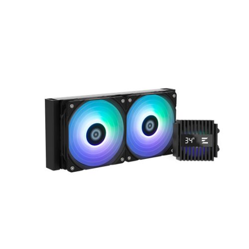 Fan Zalman ALPHA2 24 -Vízhűtés/Univerzális - Fekete 240mm