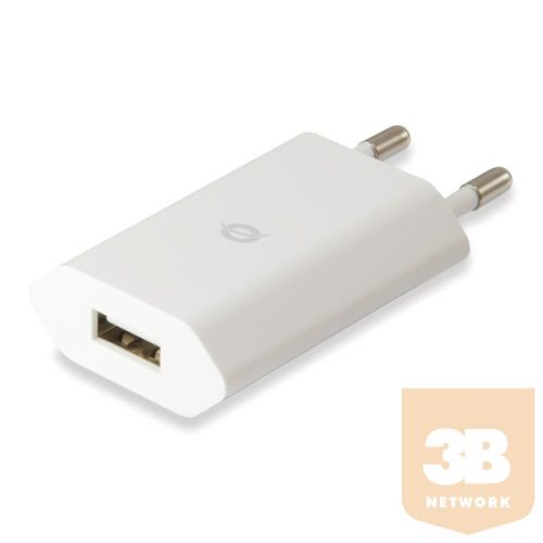 Conceptronic telefon töltő adapter - ALTHEA05W (USB-A, fehér)