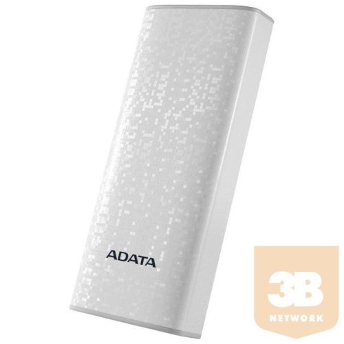 ADATA P10000 Power Bank, 10000mAh, white