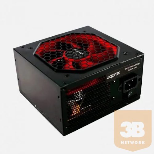 APPROX Tápegység - 500W (12cm fan, passzív PFC)