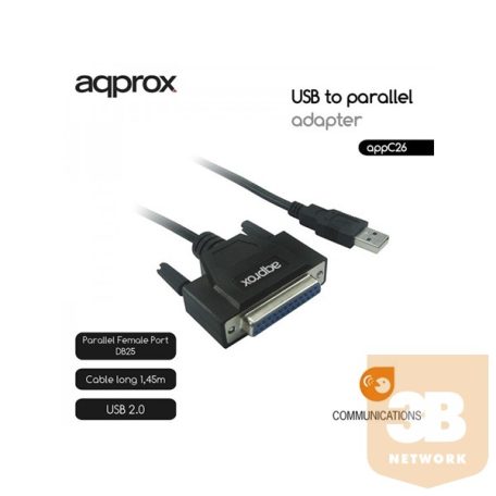 APPROX APPC26 USB to Párhuzamos (paraller) port adapter