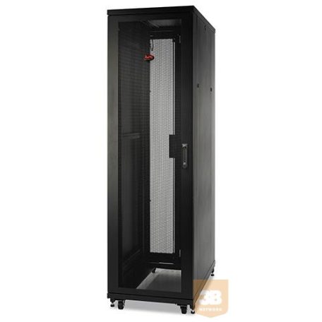 APC AR2400 NetShelter SV zárható rack szekrény 24U magas, (max.1000 kg, 600mm széles x 1060mm mély) fekete