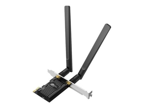 TP-LINK AX1800 Dual Band Wi-Fi 6 Bluetooth 5.2 PCI Express Adapter 1201Mbps at 5GHz + 574Mbps at 2.4GHz 2x High Gain Antennas