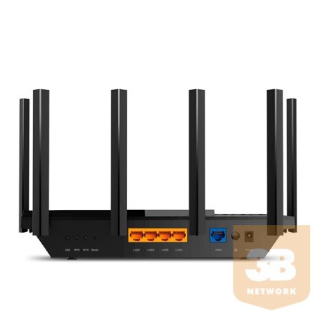 TP-LINK Wireless Router Dual Band AX5400 Wifi 6 1xWAN(1000Mbps) + 4xLAN(1000Mbps) + 1xUSB 3.0, Archer AX72 Pro