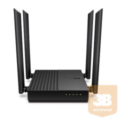   TP-LINK Wireless Router Dual Band AC1200 1xWAN(1000Mbps) + 4xLAN(1000Mbps), Archer C64