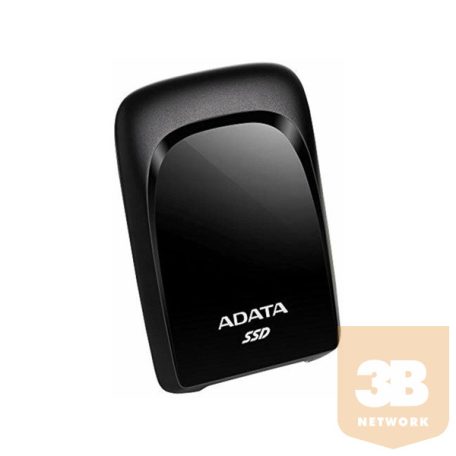 ADATA Külső SSD 240GB - SC680 (USB3.2, R/W: 530/460 MB/s, Fekete)