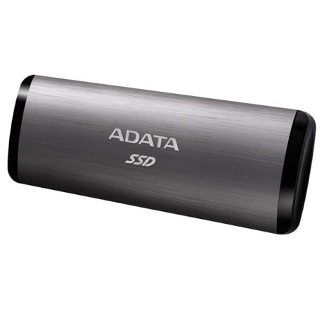 ADATA Külső SSD 512GB - SE760 (USB3.2 Type C, R/W: 1000/800 MB/s, Titánszürke)