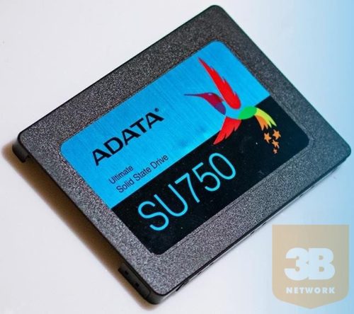 Adata Ultimate SU750 3D NAND 2.5'' SSD 256 GB, SATA III 6Gb/s, R/W 550/520 MB/s