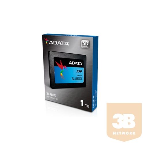 Adata SU800 SSD SATA III 2.5''1TB, read/write 560/520MBps, 3D NAND Flash