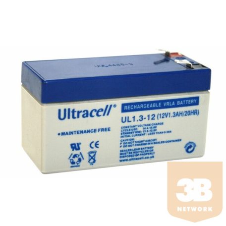 Ultracell AU-1212 12V1,3Ah akkumulátor