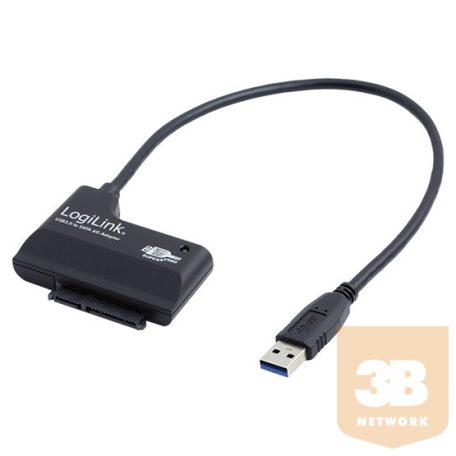 ADA LogiLink AU0013 USB3.0-SATA adapter tápkábellel