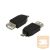ADA LogiLink AU0029 USB2.0 microB apa - USB2.0-A anya adapter