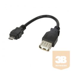   ADA LogiLink AU0030 USB2.0 microB apa - USB2.0-A anya adapter