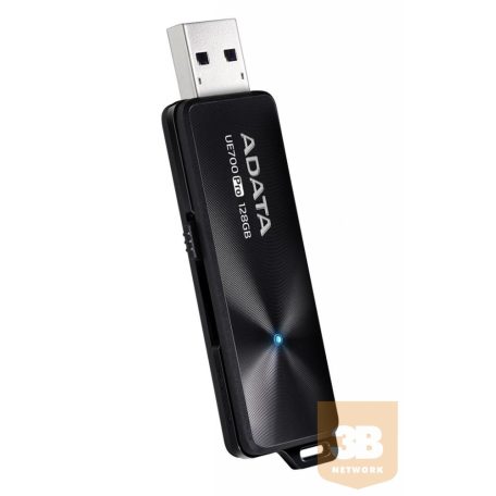 Adata USB 3.1 Flash Drive UE700 Pro 128GB, R/W 360/180 MB/s BLACK