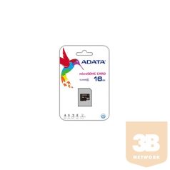 ADATA Memóriakártya MicroSDHC 16GB CLASS 4