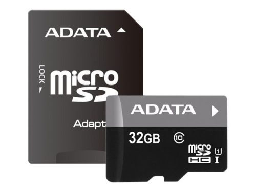 ADATA MicroSDHC Card 32GB UHS-I CLASS10 + ADAPTER