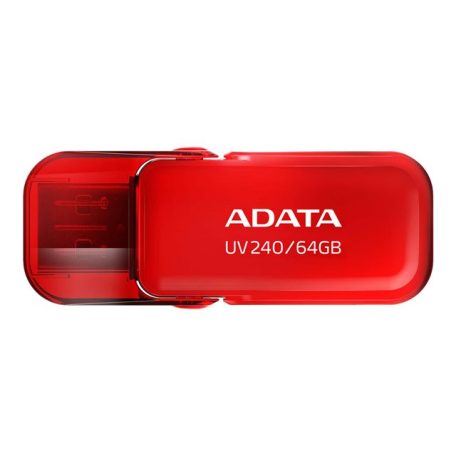 ADATA Flash Drive UV240 64GB USB 2.0 Red