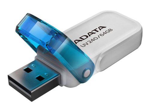 ADATA Flash Drive UV240 64GB USB 2.0 White