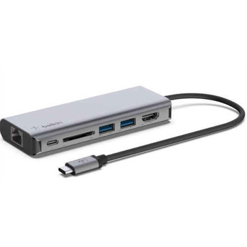 BELKIN USB-C 6-IN-1 MULTIPORT ADAPTER, HUB