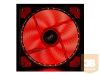 AKYGA System Fan AW-12E-BR 120mm 33 LED red Molex