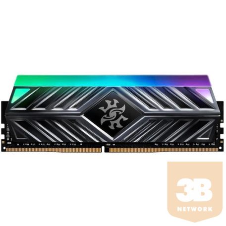 ADATA Memória Desktop - 16GB DDR4 SPECTRIX D41 (16GB, 3200MHz, CL16, 1.35V, hűtőbordás, RGB)