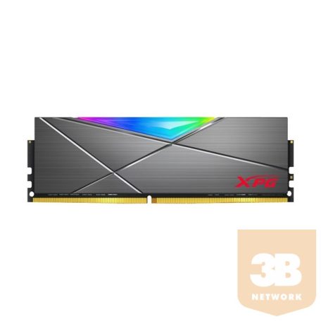 ADATA Memória Desktop - 16GB DDR4 GAMMIX D50 (16GB, 4133MHz, CL19, 1.4V, hűtőbordás, RGB)