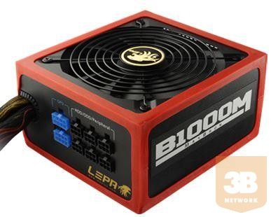 PSU Lepa MaxBron 1000W, 80 PLUS Bronze, Anti3s Q-Brick Design